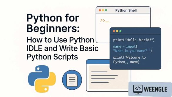 Python for Beginners: How to Use Python IDLE and Write Basic Python ...